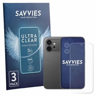 Produktbild von 6x Für Honor 600 (Display+Kamera) Schutzfolie Savvies Displayschutz Display Schutz Folie Klar Transparent