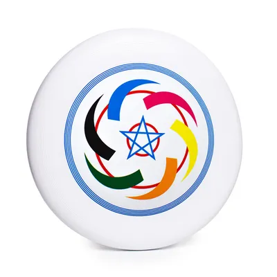 Zdjęcie produktu dla Dysk frisbee do rzucania zabawy na plażę do ogrodu lekki wytrzymały biały