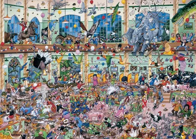 Zdjęcie produktu dla GIBSONS Puzzle Kocham zwierzęta 1000 elementów