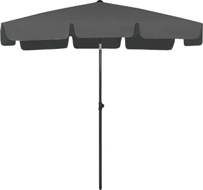 Produktbild von vidaXL Strandschirm Anthrazit 200x125 cm