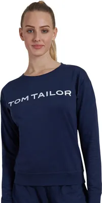 Produktbild von TOM TAILOR Damen Oberteil blau uni Größe: 46