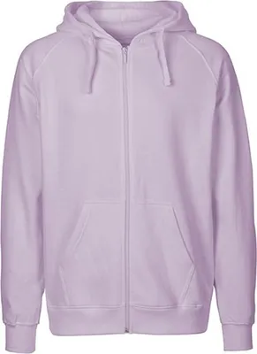 Immagine prodotto di Neutral O63301 | Giacca con cappuccio con zip da uomo / 100% cotone equosolidale - Colore: Viola - Taglia: XL