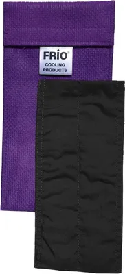 Produktbild von FRIO DOPPEL Diabetiker Insulin Kühltasche 8 x 18 cm lila | Für bis zu 2 Insulin Pens | Kühlt mit kaltem Wasser I Keine Kühlakkus notwendig | Wiederverwendbar
