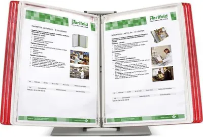 Produktbild von Tisch-Sichttafelständer 10 Tafeln Sortierung Dänemark
