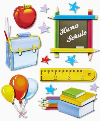 Produktbild von Wandsticker 3D-Optik XXL-Sticker Schule II