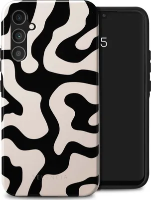 Produktbild von Selencia Vivid Back Cover Samsung Galaxy A34 (5G) - Art Wave Black