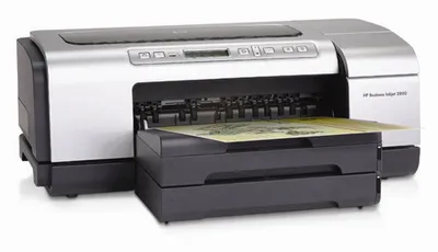 Produktbild von HP Business Inkjet2800 - Tintenstrahldrucker - Farbe - Desktop - 4800 x 1200 dpi Druckauflösung - 24 ppm Monodruck/21 ppm Farbdruckgeschwindigkeit - 150 Seiten Kapazität - LCD - USB