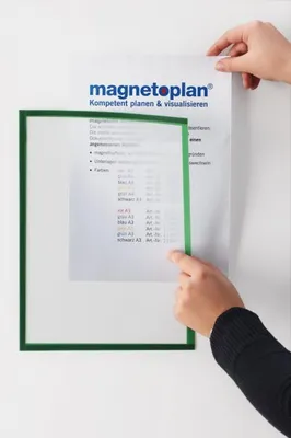 Obrázok produktu pre Magnetoplan 1130306, A4, Červená, Na výšku/na šírku, 5 kusov