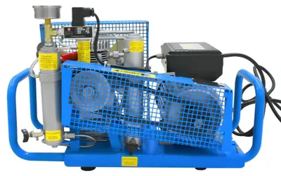 Produktbild von Hochdruckkompressor TXEDM042 - PCP-Luftkompressor - 220 V - 0–300 bar - 100 l/min - 2,2 kW - Vierzylindrig - Füllzeit 20 Min.