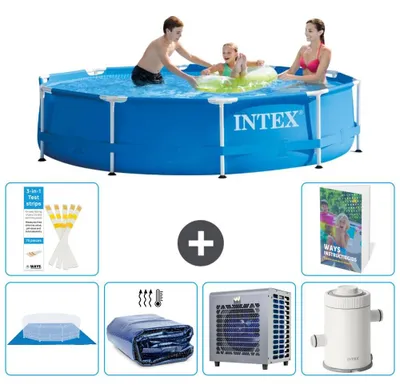 Imagen del producto de Piscina inflable rectangular - 305x76 cm - de 5 piezas - modelo S104