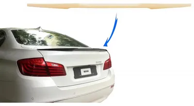 Imagen del producto de Spoiler para maletero para BMW Serie 5 F10 (modelo 2010-2017) con diseño M4.