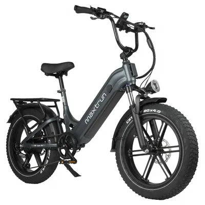 Produktbild von 20 Zoll Fatbike E-Bike mit 864Wh Akku und bis zu 120 km Reichweite, 250W Heckmotor mit 60 Nm Drehmoment, Shimano 7-Gang, Fatbike-Reifen mit Federgabel
