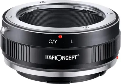 Image de Adaptateur de monture d'objectif C/Y-L pour objectifs Contax/Yashica pour appareil photo à monture L