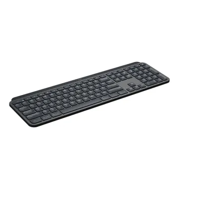 Produktbild von Logitech MX Keys, Volle Größe (100%), Kabellos, RF Wireless + Bluetooth, QWERTY, Graphit