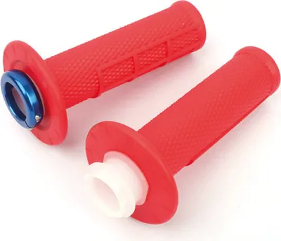 Immagine prodotto di Manopole Cross Lock-On Up design 22/24 120mm rosse