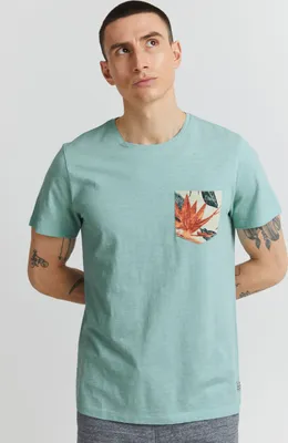 Produktbild von BLEND BHTrop - 20714922ME Herren T-Shirt Longshirt Basic