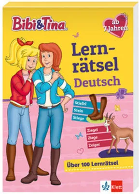 Produktbild von Bibi & Tina: Mein Lernrätsel-Block Deutsch für die 2. Klasse