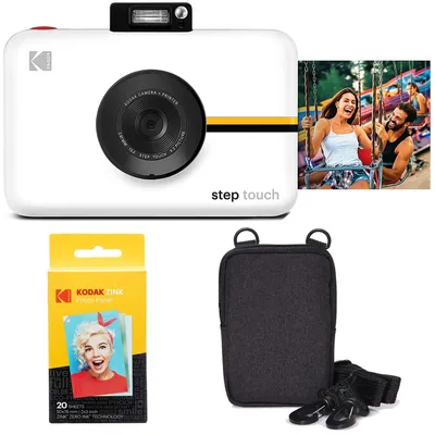 Obrázok produktu pre KODAK Step Touch – digitálny fotoaparát a tlačiareň v jednom, s 13-megapixelovým snímačom a 3,5-palcovým dotykovým LCD displejom