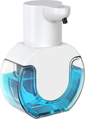 Produktbild von Automatischer Seifenspender, 4 einstellbare Stufen, 430 ml, wandmontierter, wiederaufladbarer USB-Schaumseifenspender, elektrischer Handseifenspender für Badezimmer, Küche, Büro, Schule
