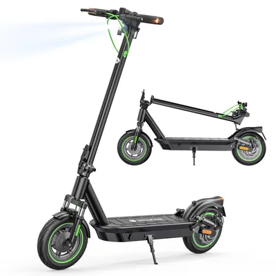 Image de S10 Plus ( ABE), trottinette électrique pour adultes, moteur 500W, batterie 48V 15Ah, pneus de 10 pouces avec amortisseurs, vitesse maximale de 20 km/h, charge maximale de 120 kg