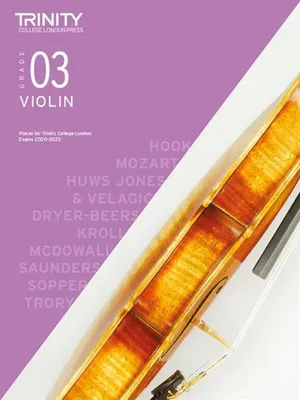 Image de Trinity College London Violin Exam Pieces From 2020: Grade 3