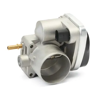 Produktbild von RIDEX 158T0021 Drosselklappe für RENAULT Clio III Schrägheck (BR0/1, CR0/1) MEGANE III Grandtour (KZ0/1) Scénic III (JZ0/1) GRAND SCÉNIC III (JZ0/1)