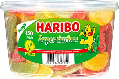 Image de Haribo - Cornichons 150 pcs. TIN