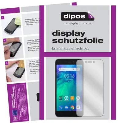 Produktbild von 6x Schutzfolie für Xiaomi Redmi Go klar Displayschutzfolie Folie Display Schutz