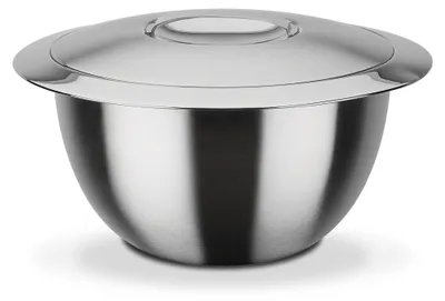 Produktbild von GSW 552387 Thermoschüssel mit Deckel, Edelstahl rostfrei - ⌀20 cm, Silber