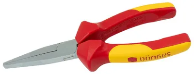Produktbild von Dönges Flachzange, ISO 5745, VDE-isoliert, 160 mm (Montagezange Langbeckzange)