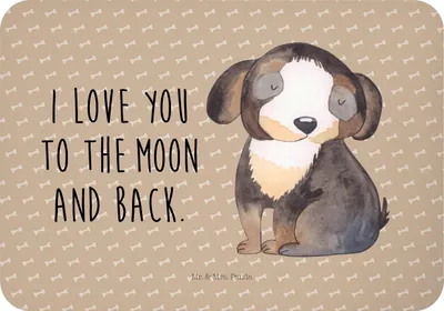 Produktbild von Mr. & Mrs. Panda Magnet Hund Entspannen - Hundeglück - Geschenk, whiteboardmagnet, Flauschig, wandmagnet, Liebe, haftmagnet, Sprüche, Süß, bildmagnet, Kühlschrankmagnet
