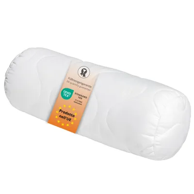 Immagine prodotto di cuscino cervicale 15 x 40 cm, adatto a chi soffre di allergie, lavabile, sleepling Basic 100