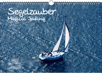 Produktbild von Segelzauber DIN A3 Immerwährender Kalender Segelschiffe und Meer - Seelenzauber