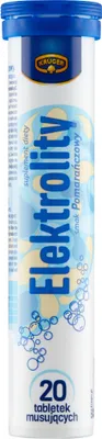 Produktbild von Krüger Nahrungsergänzungsmittel Elektrolyte Orange 86 G (20 Stück)