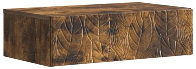 Immagine prodotto di vidaXL Tavolino da parete, 59 x 34,5 x 17 cm, materiale composito di legno
