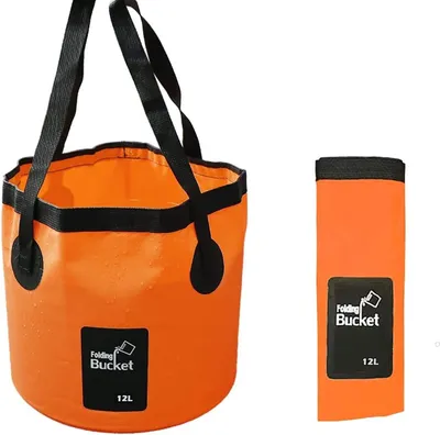 Produktbild von Wasserbehälter faltbar, 12 l, tragbar, Camping, für Reisen