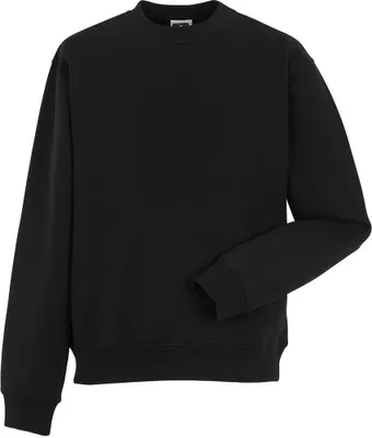 Produktbild von Russell R-262M-0 | Herren Authentic Sweatshirt / s, 3-lagiges Material - Farbe: Black - Größe: 3XL