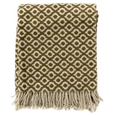 Produktbild von Hoii - Plaid Isabella 150x200 cm Beige Olive