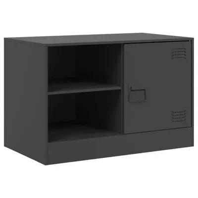 Obrázok produktu pre TV skrinka čierna 67x39x44 cm oceľ