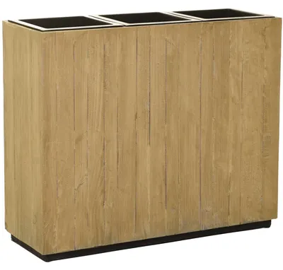 Produktbild von VIVANNO Raumteiler Holz ELEMENTO Kasten, Antikbraun antik - 90x32x75 cm