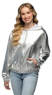 Zdjęcie produktu dla Boland 6888730, Kostium na bal maskowy, Dorosły, Damski, Srebrny, L, XL, Poliester