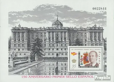 Produktbild von Briefmarken Spanien 2000 Mi Block83 postfrisch Briefmarken