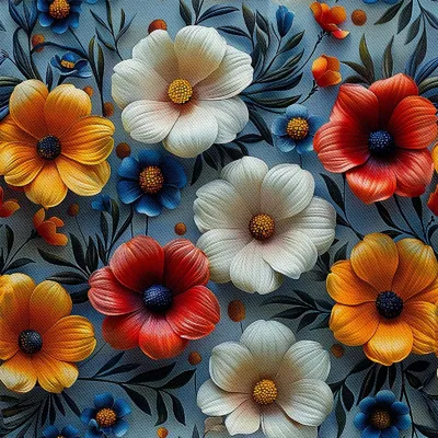 Immagine prodotto di OUTDOOR DEKOSTOFFE OXFORD - Motiv Blumen I DX5269