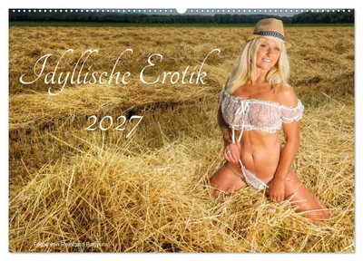 Obrázok produktu pre Idylická erotika (nástenný kalendár 2027, formát DIN A2 na šírku), mesačný kalendár CALVENDO