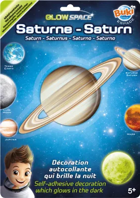 Obrázok produktu pre Fosforeskujce dekorcie na stenu - Planta Saturn