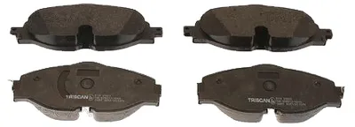 Produktbild von TRISCAN 8110 29023 Bremsbeläge Satz Vorne Bremsklötze für VW Golf VII Schrägheck (5G1, BQ1, BE1, BE2) Passat Variant (3G5, CB5) Golf VII Variant T-Roc