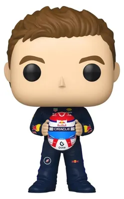 Productafbeelding van Formule 1 POP! Racing vinyl figuur Verstappen (met helm), 9 cm