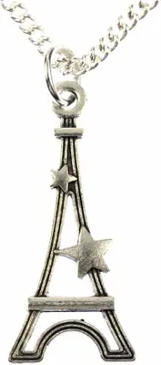 Produktbild von Eiffelturm Kette Miniblings 45cm Paris Frankreich Reise Stern Eifelturm Liebe
