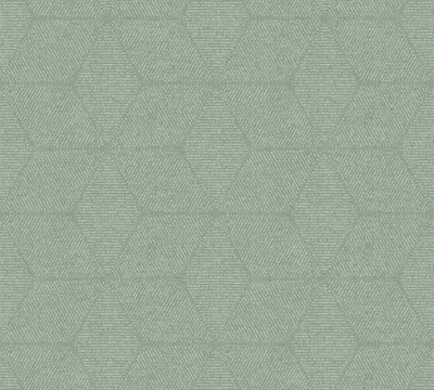 Produktbild von Vliestapete 39091-3 Antigua florale Grafik grün-weiß