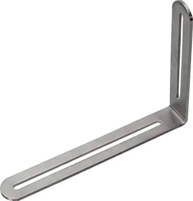 Produktbild von Edelstahl Winkelverbinder Langloch Winkel Langlochwinkel Verbinder Holzverbinder 120x165x24mm